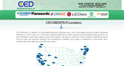 Desktop Screenshot of cedgreentechus.com